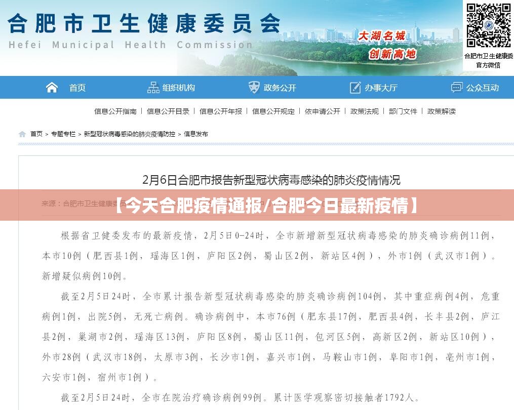 【今天合肥疫情通报/合肥今日最新疫情】