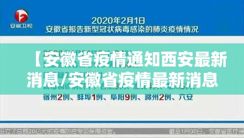 【安徽省疫情通知西安最新消息/安徽省疫情最新消息分布图】