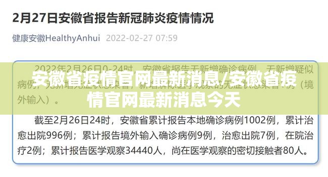 安徽省疫情官网最新消息/安徽省疫情官网最新消息今天