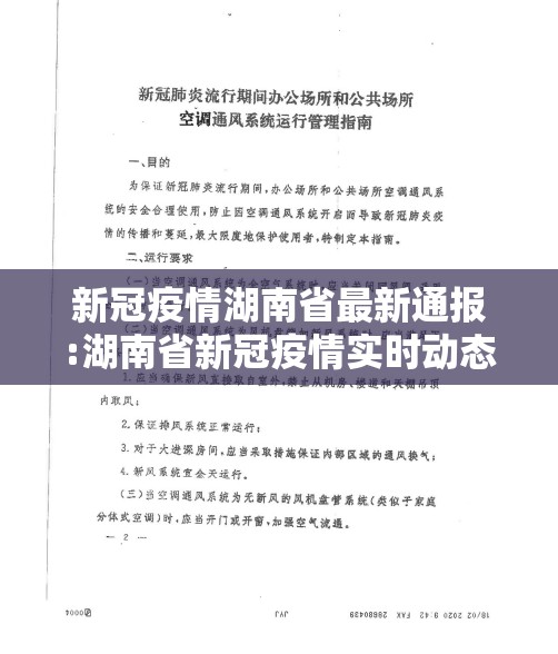 新冠疫情湖南省最新通报:湖南省新冠疫情实时动态