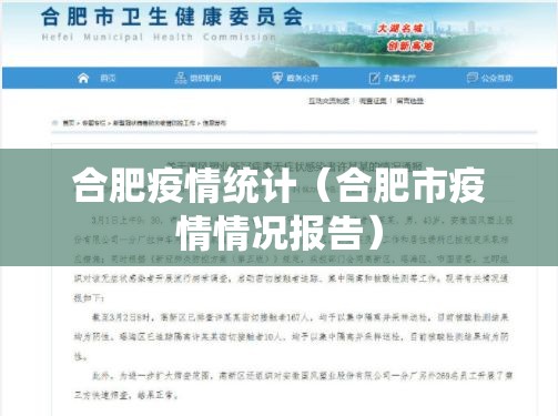 合肥疫情统计（合肥市疫情情况报告）