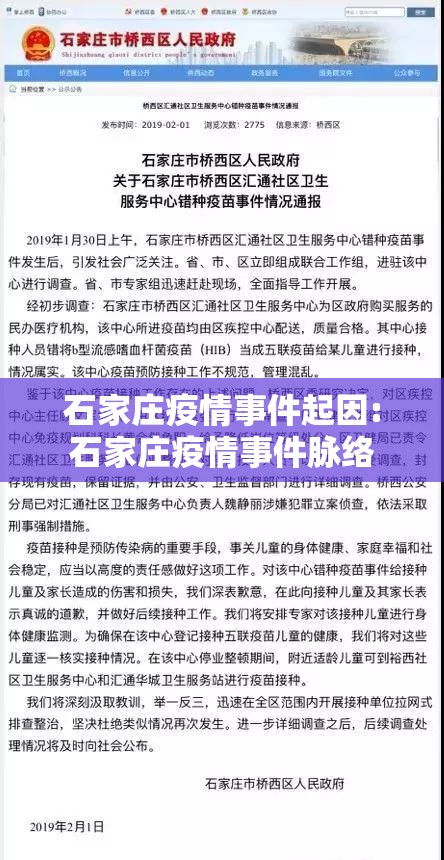 石家庄疫情事件起因:石家庄疫情事件脉络