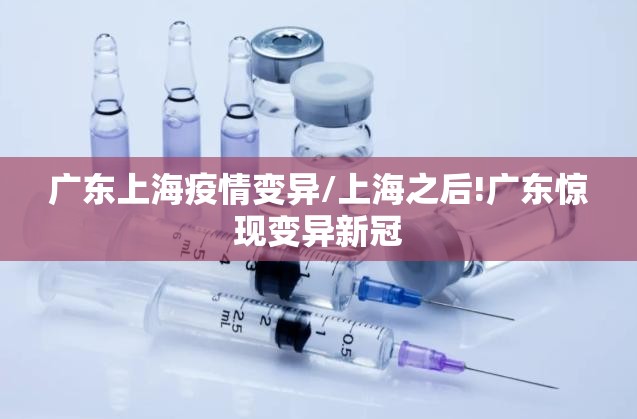 广东上海疫情变异/上海之后!广东惊现变异新冠