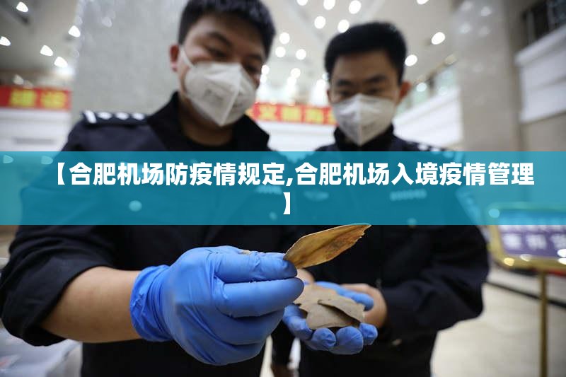 【合肥机场防疫情规定,合肥机场入境疫情管理】