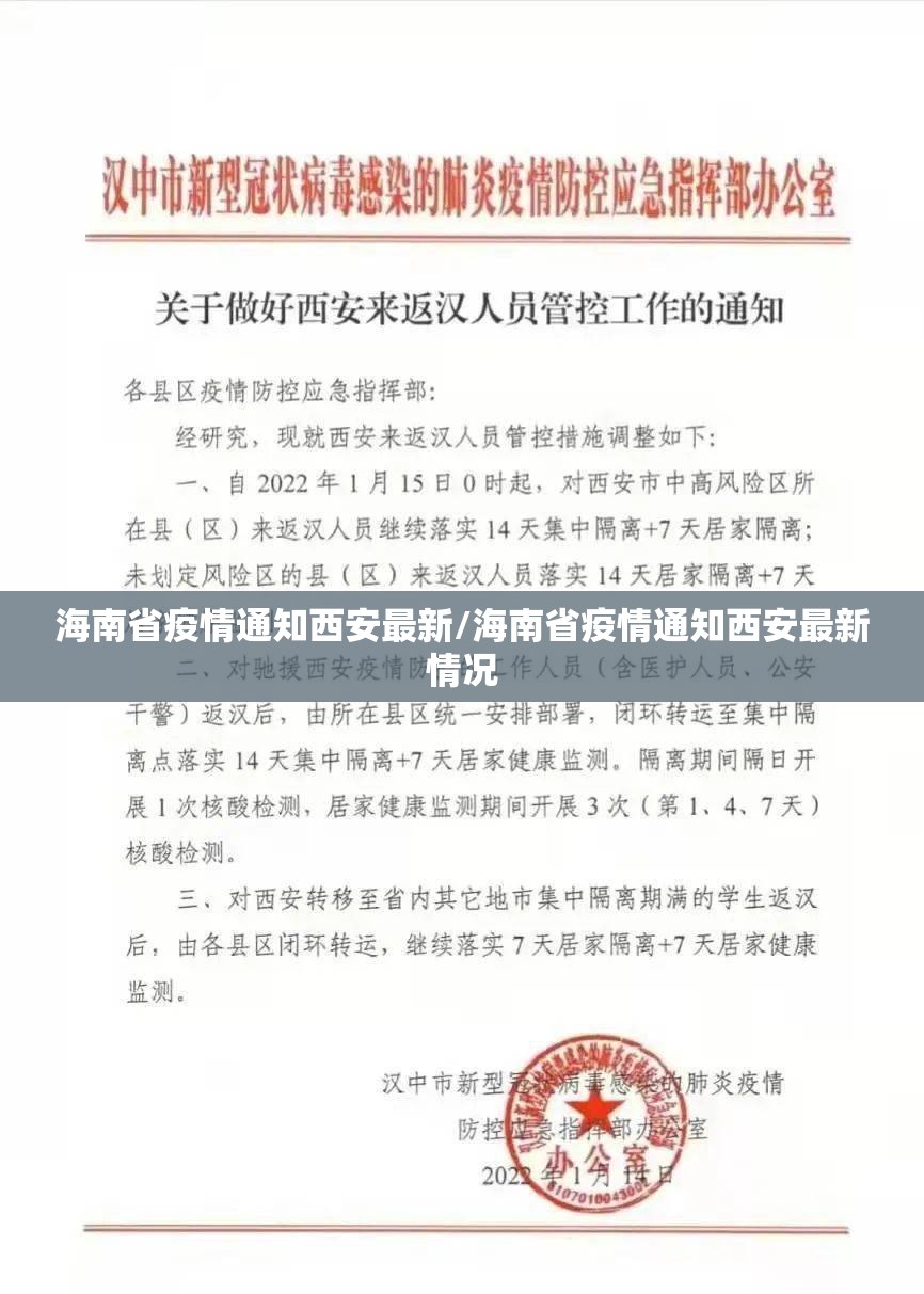 海南省疫情通知西安最新/海南省疫情通知西安最新情况