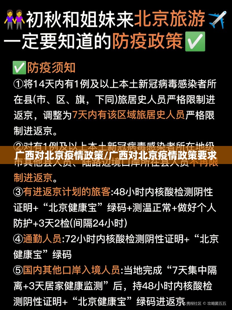 广西对北京疫情政策/广西对北京疫情政策要求