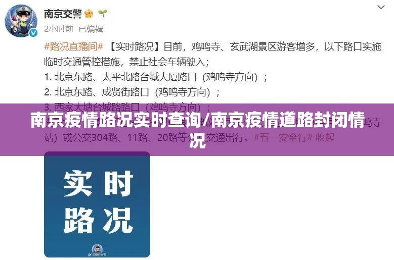 南京疫情路况实时查询/南京疫情道路封闭情况