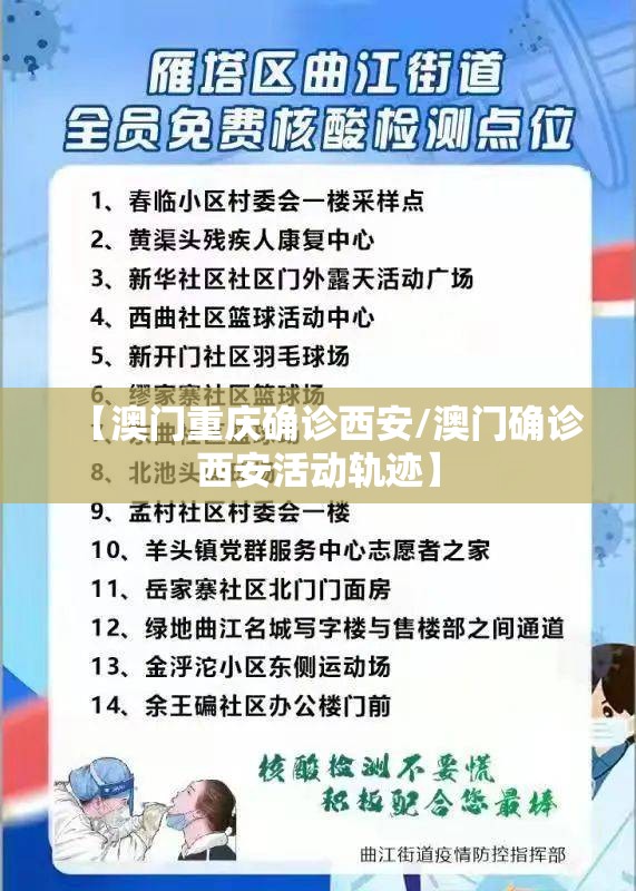 【澳门重庆确诊西安/澳门确诊西安活动轨迹】