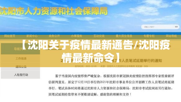 【沈阳关于疫情最新通告/沈阳疫情最新命令】