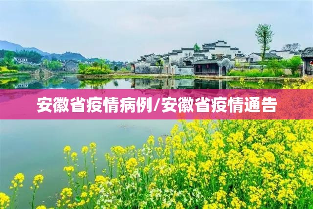 安徽省疫情病例/安徽省疫情通告