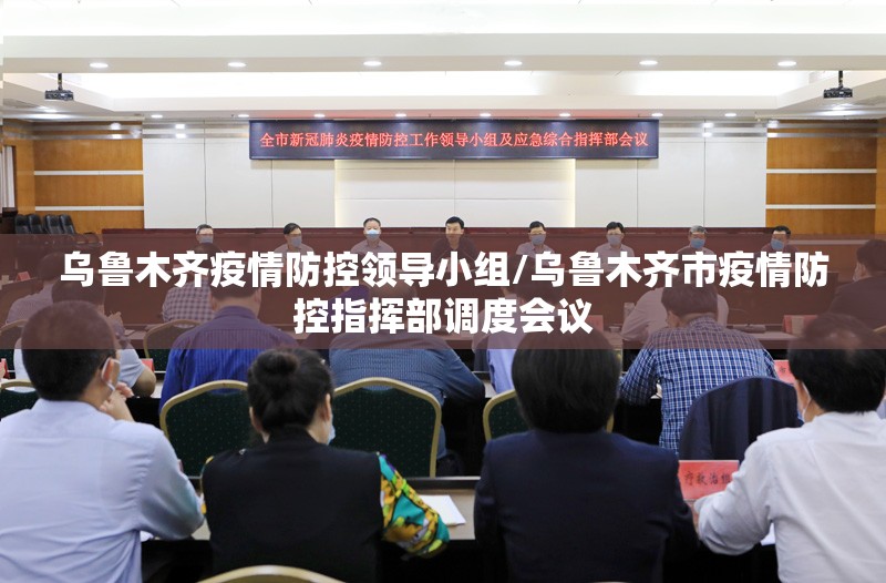 乌鲁木齐疫情防控领导小组/乌鲁木齐市疫情防控指挥部调度会议
