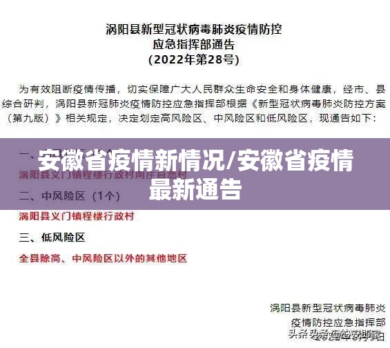 安徽省疫情新情况/安徽省疫情最新通告