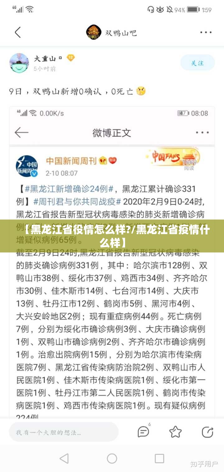 【黑龙江省役情怎么样?/黑龙江省疫情什么样】