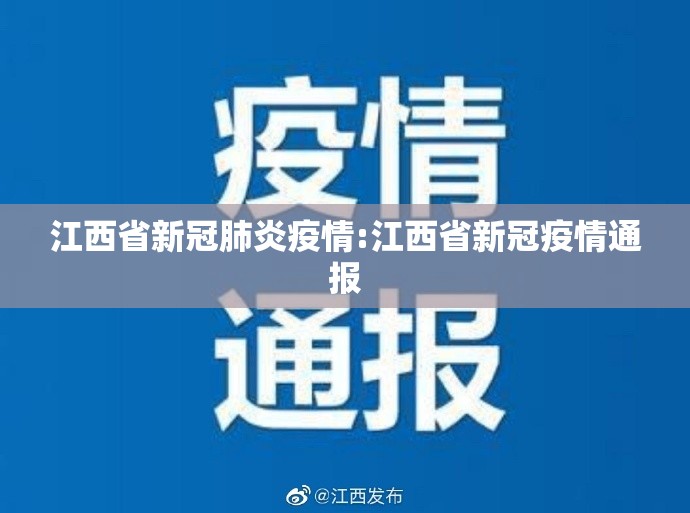 江西省新冠肺炎疫情:江西省新冠疫情通报