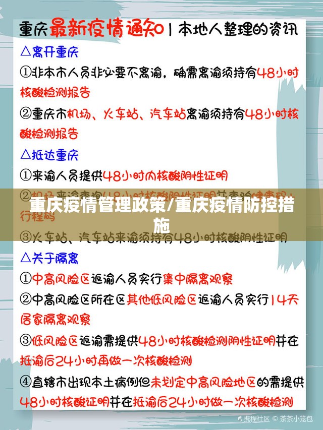 重庆疫情管理政策/重庆疫情防控措施