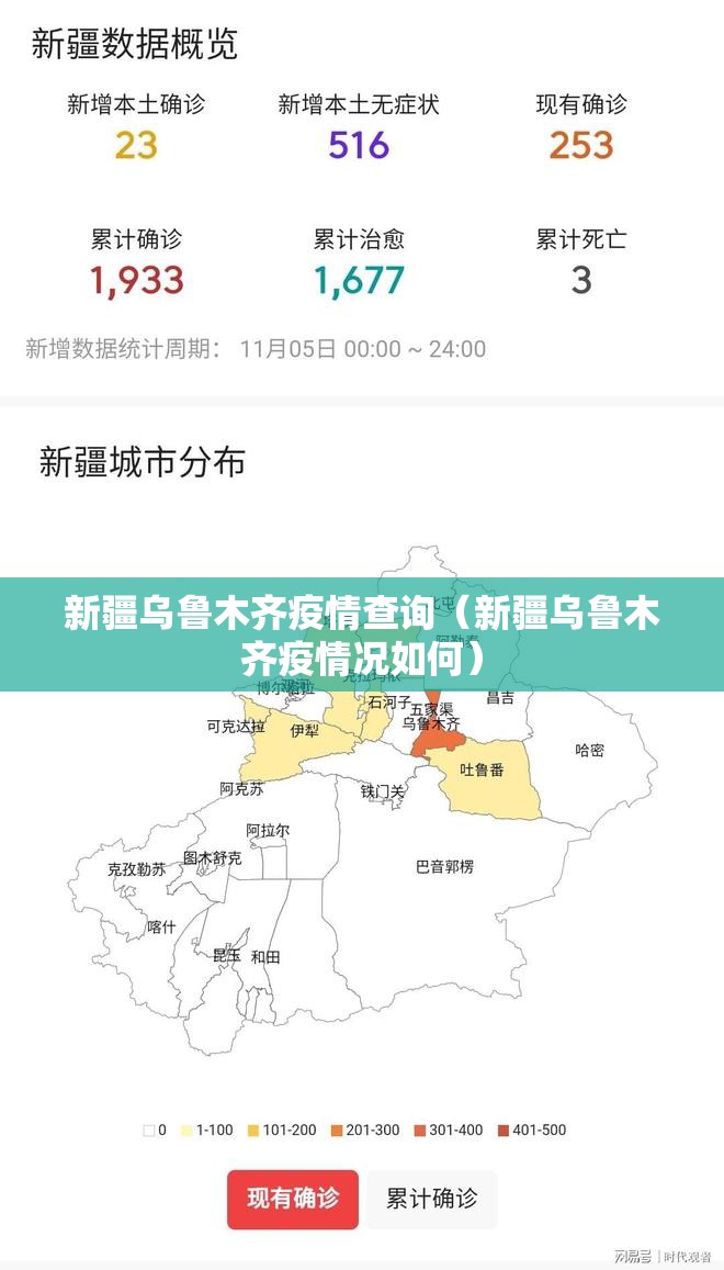 新疆乌鲁木齐疫情查询（新疆乌鲁木齐疫情况如何）
