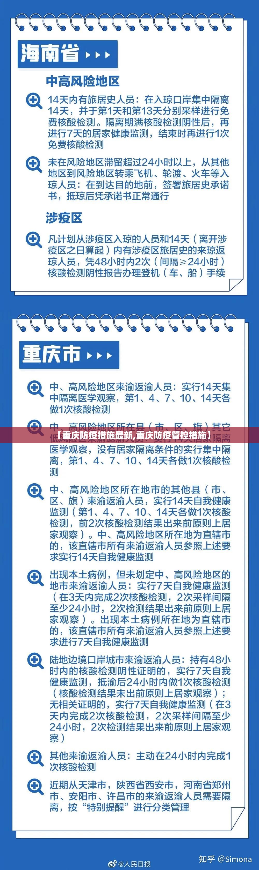【重庆防疫措施最新,重庆防疫管控措施】