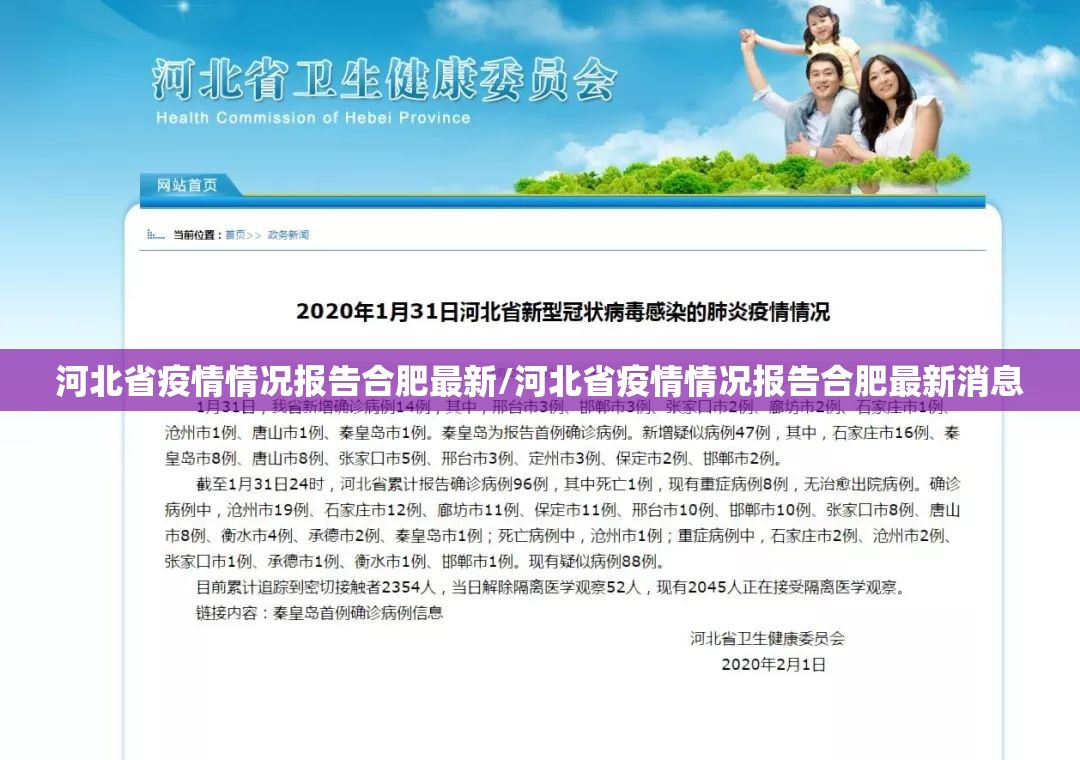 河北省疫情情况报告合肥最新/河北省疫情情况报告合肥最新消息