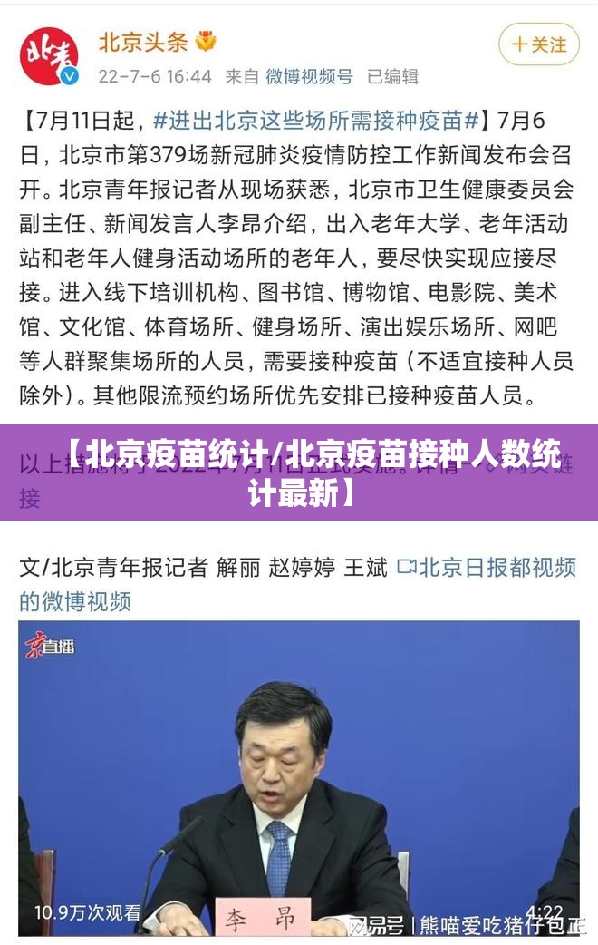 【北京疫苗统计/北京疫苗接种人数统计最新】