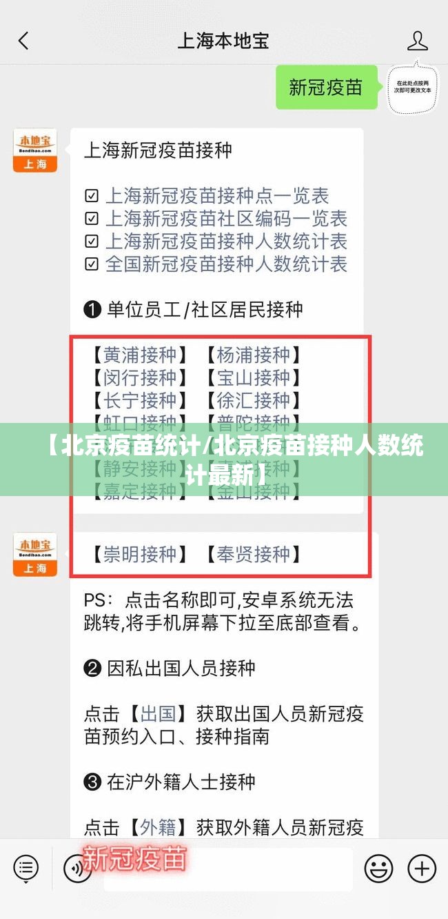 【北京疫苗统计/北京疫苗接种人数统计最新】