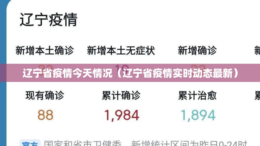 辽宁省疫情今天情况（辽宁省疫情实时动态最新）