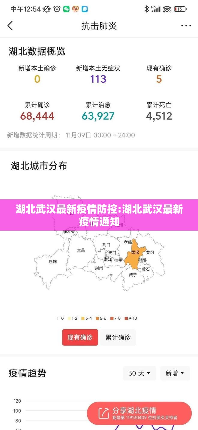 湖北武汉最新疫情防控:湖北武汉最新疫情通知