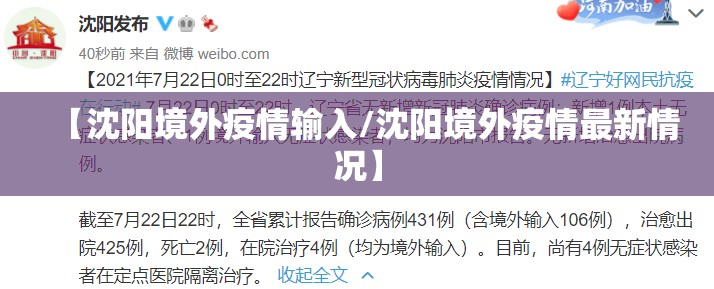 【沈阳境外疫情输入/沈阳境外疫情最新情况】