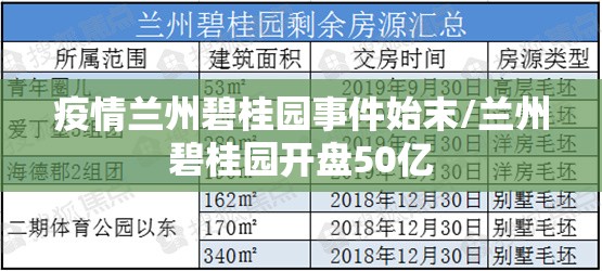 疫情兰州碧桂园事件始末/兰州碧桂园开盘50亿