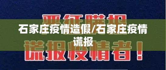 石家庄疫情造假/石家庄疫情谎报
