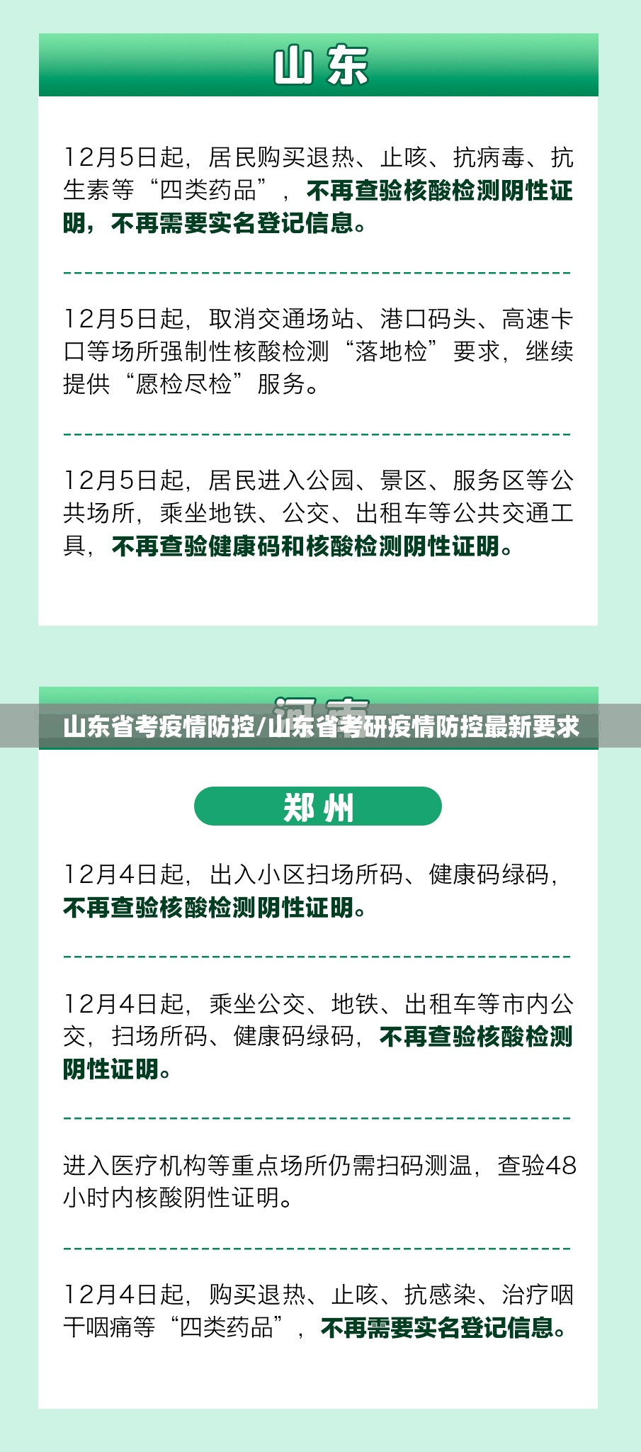 山东省考疫情防控/山东省考研疫情防控最新要求