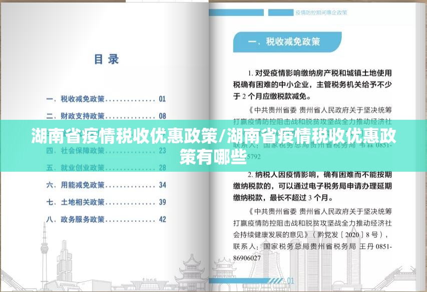 湖南省疫情税收优惠政策/湖南省疫情税收优惠政策有哪些