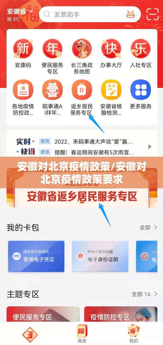 安徽对北京疫情政策/安徽对北京疫情政策要求