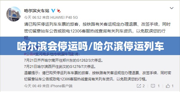 哈尔滨会停运吗/哈尔滨停运列车