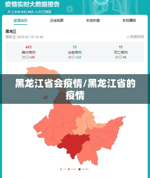 黑龙江省会疫情/黑龙江省的疫情