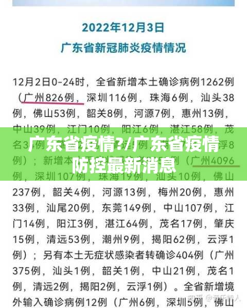 广东省疫情?/广东省疫情防控最新消息