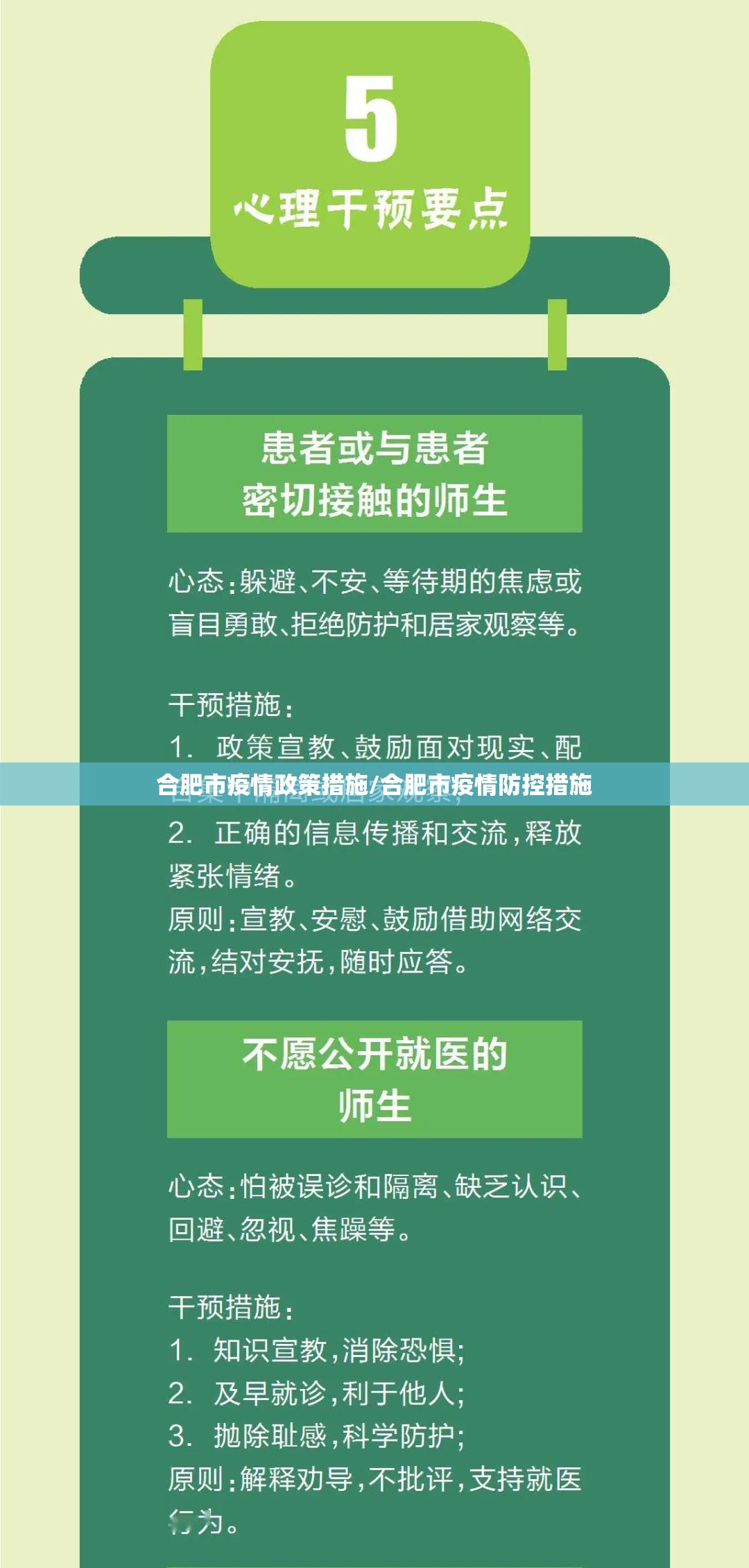 合肥市疫情政策措施/合肥市疫情防控措施