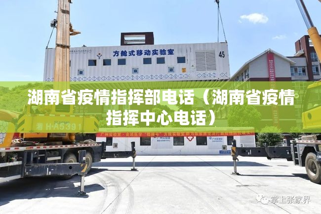 湖南省疫情指挥部电话（湖南省疫情指挥中心电话）