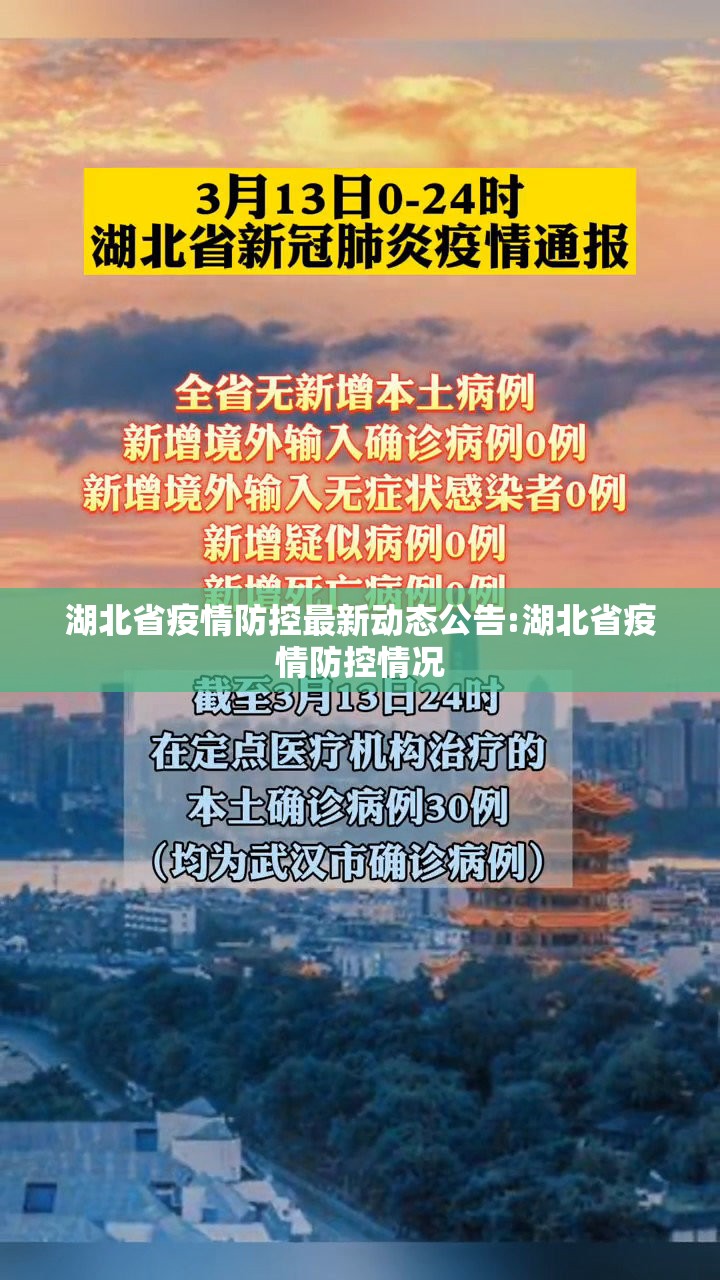湖北省疫情防控最新动态公告:湖北省疫情防控情况