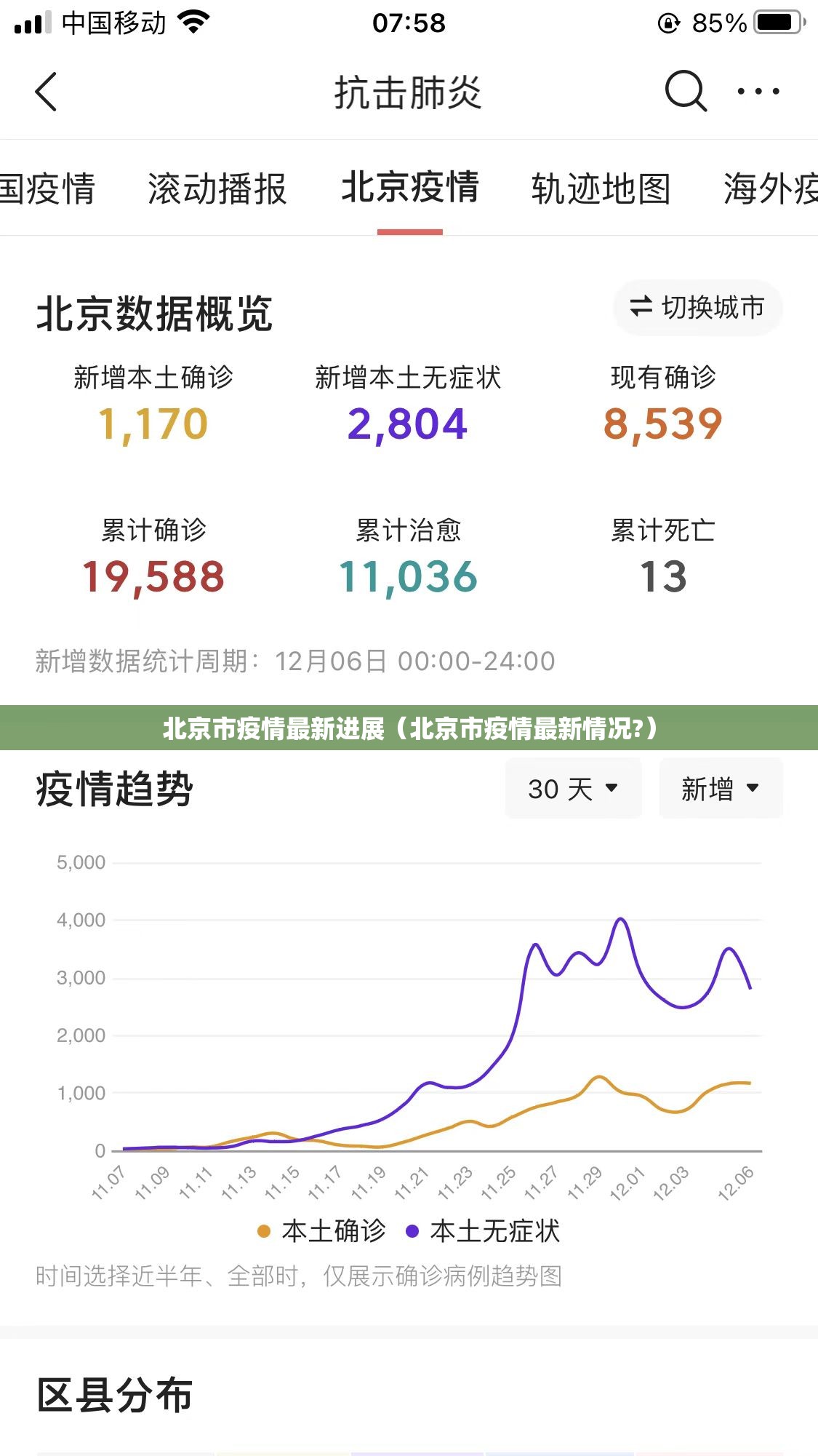 北京市疫情最新进展（北京市疫情最新情况?）