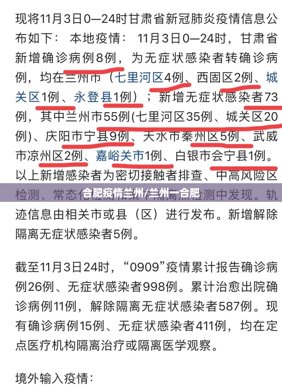 合肥疫情兰州/兰州一合肥