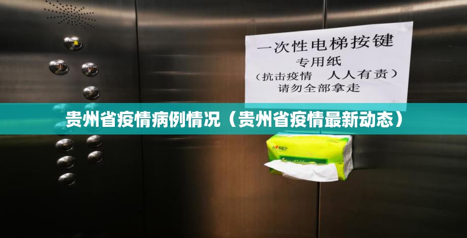 贵州省疫情病例情况（贵州省疫情最新动态）