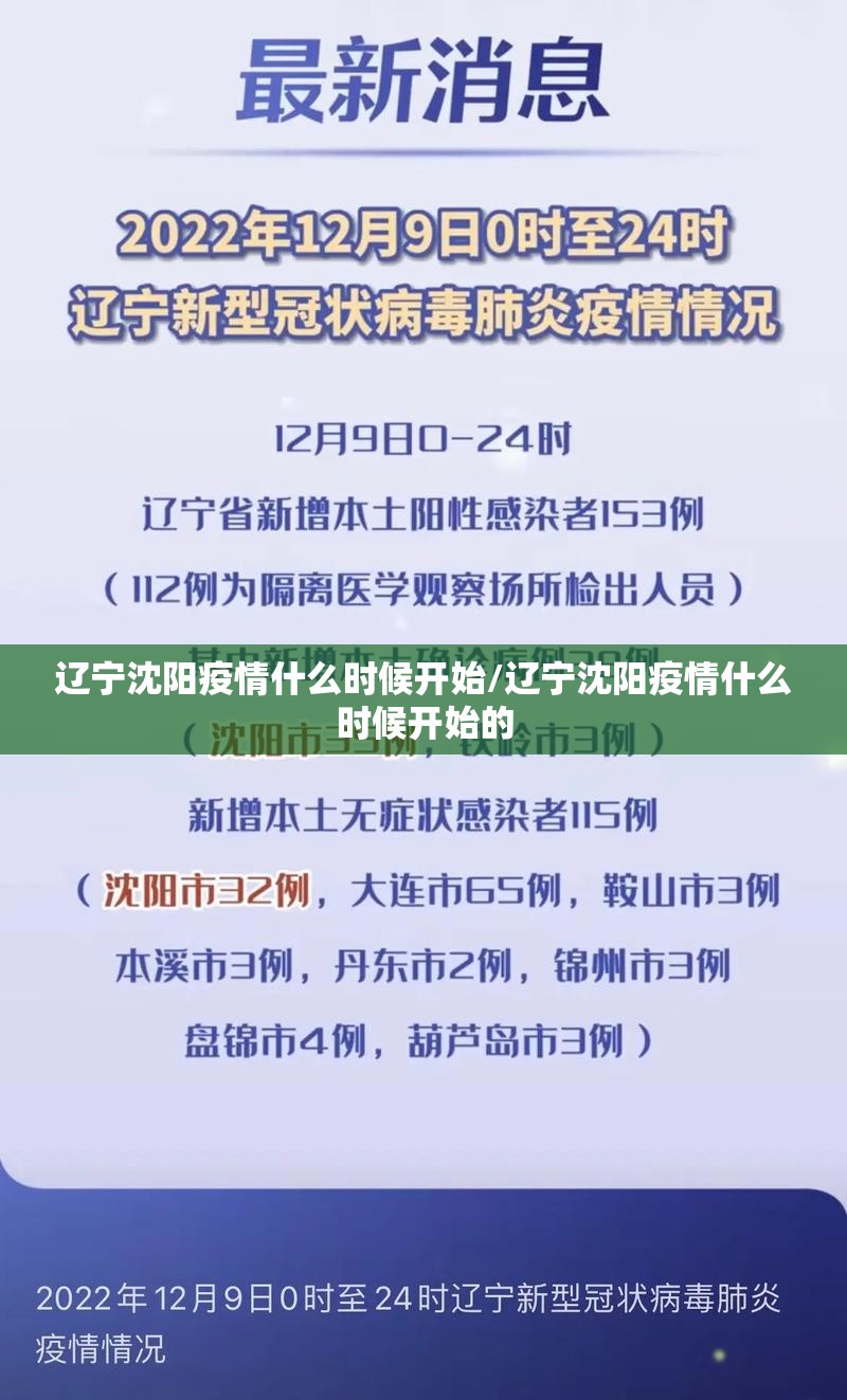 辽宁沈阳疫情什么时候开始/辽宁沈阳疫情什么时候开始的