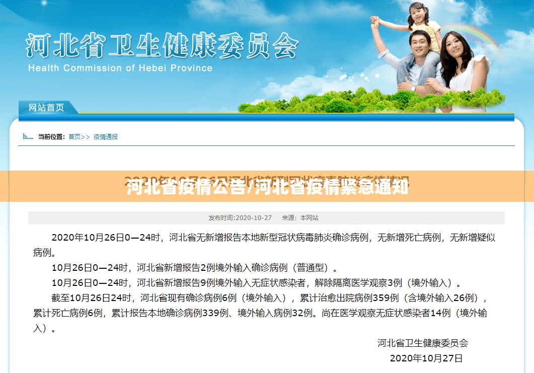 河北省疫情公告/河北省疫情紧急通知