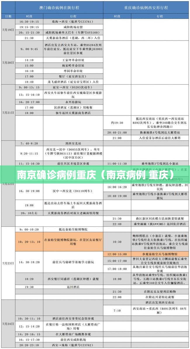 南京确诊病例重庆（南京病例 重庆）