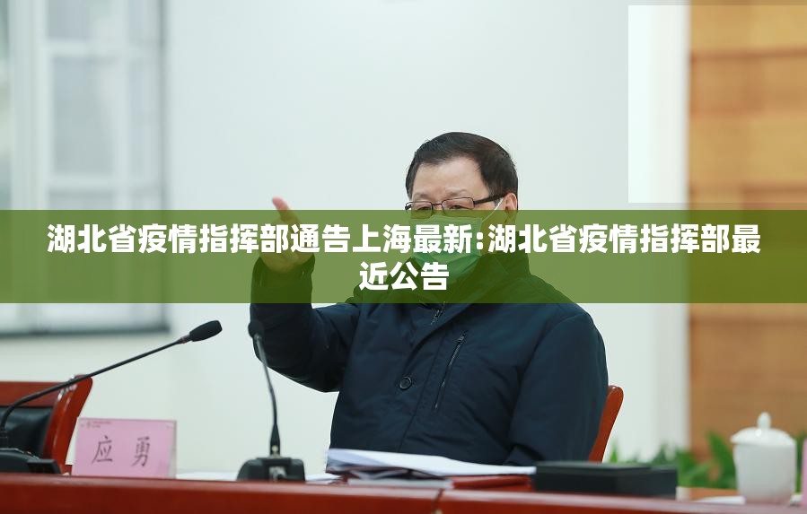 湖北省疫情指挥部通告上海最新:湖北省疫情指挥部最近公告