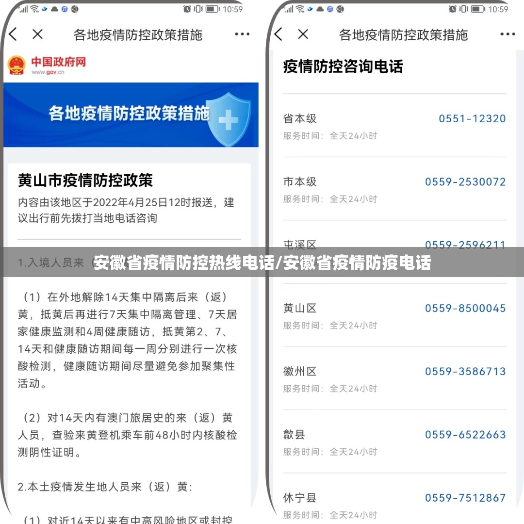 安徽省疫情防控热线电话/安徽省疫情防疫电话