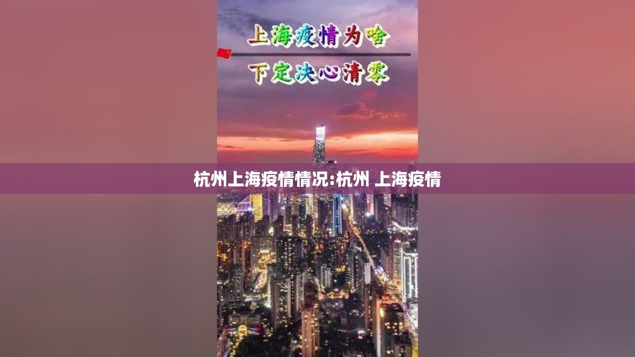 杭州上海疫情情况:杭州 上海疫情