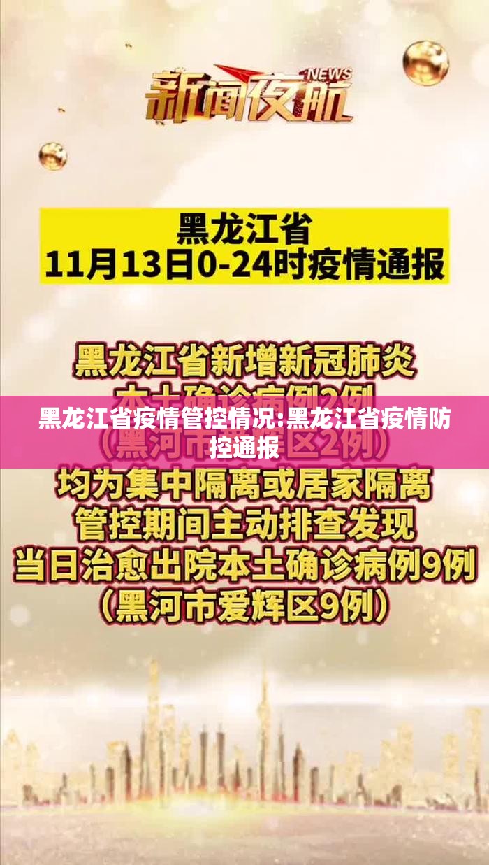 黑龙江省疫情管控情况:黑龙江省疫情防控通报