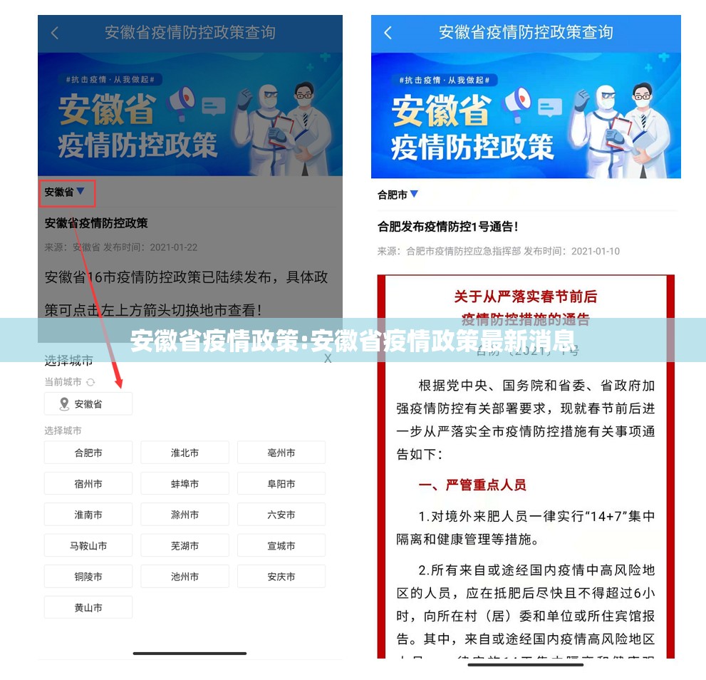 安徽省疫情政策:安徽省疫情政策最新消息