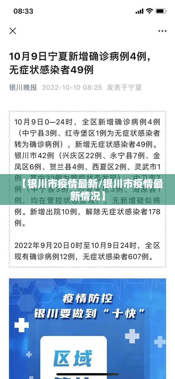【银川市疫情最新/银川市疫情最新情况】